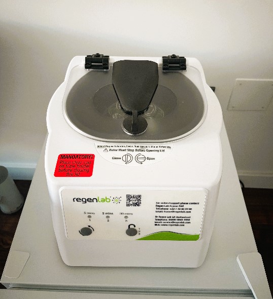 centrifugadora REGENLAB
